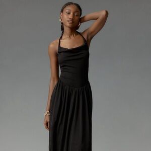 Anthropologie Black Dress